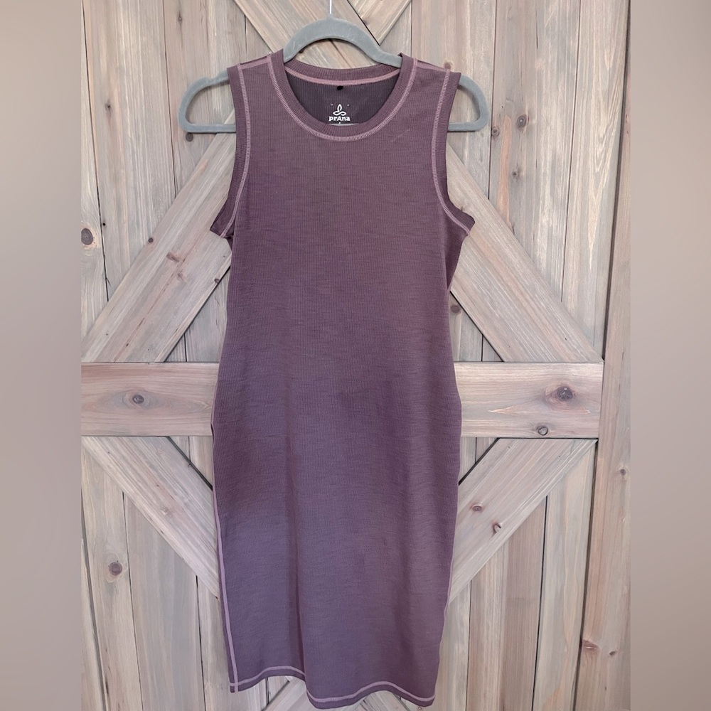 Prana stretch ribbed dress